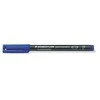 Staedtler 318-3, mėlynas, apvalus antgalis, juodas, mėlynas, polipropilenas (PP), plonas, 0,6 mm