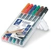 Staedtler STAEDTLER Folienstift Limocolor F perm 6St