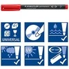 Staedtler STAEDTLER Folienstift Limocolor F perm 6St