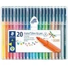 Staedtler STAEDTLER Fasermaler trispalvė 20St Box