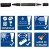 Staedtler nuolatinis žymuo Staedtler 348 B Lumocolor Duo Juodas 10 Vienetų