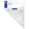Staedtler Linijka kątowa 22cm Acryl su laikikliu permatomas