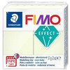Modelinas FIMO EFFECT, 57 g, naktį šviečianti balta sp.