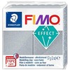 Modelinas FIMO EFFECT, 57 g, žvilganti sidabro sp.