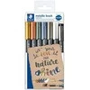 Staedtler Flamaster šepetys 6 + 1 spalvų STAEDTLER