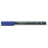 Staedtler STAEDTLER folijos rašiklis Lumocolor perm M mėlyna 10 vnt