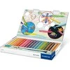 Staedtler - Noris Junior Chunky 3in1 spalvotas pieštukas, 18 vnt (+2 metai) (140 C18)