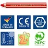 Spalvoti pieštukai STAEDTLER Buddy 3in1, 6 spalvų