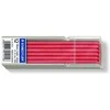 STAEDTLER Mine Lumocolor non-perm raudona 12ST