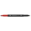Staedtler 2 galiukų pluoštinis rašiklis, 18 skirtingų spalvų