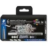 Staedtler - Pen Soft pigment, pilka 6 vnt (372 C6)