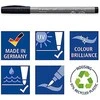 Staedtler - Pen Soft pigment, pilka 6 vnt (372 C6)