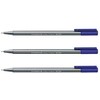 Vienkartinis rašiklis STAEDTLER TRIPLUS FINELINER 334, 0,3 mm, mėlyna