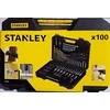 Grąžtas Grąžtų ir sukimo antgalių komplektas Stanley STA7205-XJ; 100 vnt.