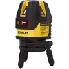 Stanley Kryžminis lazerinis nivelyras Multi-line 4V1H, raudonas