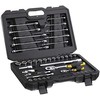Stanley ST.Rinkinys SU RETKELIAIS 1/4" 1/2" IR PRIEDAIS 41VNT.