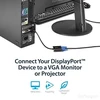 DisplayPort – VGA adapteris Startech DP2VGA3 Juodas