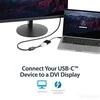 StarTech USB-C į DVI adapteris, juodas