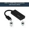 USB C - HDMI adapteris Startech CDP2HD4K60 Juodas