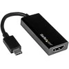 StarTech.com CDP2HD USB ekrano adapteris 3840 x 2160 pikseliai Juoda