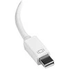 AV adapteris StarTech Rodyti Port Mini - HDMI balta (MDP2HD4KSW)