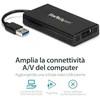 USB adapteris StarTech USB - DisplayPort Juodas (USB32DP4K)