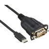 USB kabelis StarTech USB-C - RS- 232 0.4 m Juodas (ICUSB232PROC)