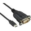 USB kabelis StarTech USB-C - RS- 232 0.4 m Juodas (ICUSB232PROC)