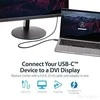 Kabelis USB StarTech USB-C - DVI-D 2 m Juodas (CDP2DVIMM2MB)