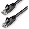 StarTech STARTECH.COM 7.5m CAT6 kabelis - CAT6-Patchkabel schwarzes N6PATC750CMBK