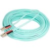StarTech StarTech 450FBLCLC25 optinis kabelis 25 m LC OM4 vandens spalvos
