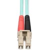StarTech StarTech 450FBLCLC25 optinis kabelis 25 m LC OM4 vandens spalvos
