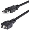 StarTech.com USBEXTAA6BK USB kabelis 1,83 m USB A Juoda