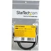 USB kabelis StarTech USB-A - USB-C 1 m Juodas (USB2AC1M)