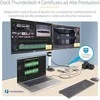 StarTech THUNDERBOLT 4 DOKAS 2X HDMI/DP/2X HDMI 2X EKRANAS – 98W PD