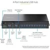 USB ŠAKOTUVAS StarTech StarTech 5G16AINDS-USB-A-HUB šakotuvai ir šakotuvai USB 3.2 Gen 1 (3.1 Gen 1) Type-B 5000 Mbit/s Juodas