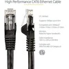 StarTech.com N6PATC5MBK tinklo kabelis 5 m Cat6 U/UTP (UTP) Juoda