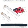 StarTech Port SATA III PCIE plokštė – 2 prievadų – .