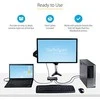 StarTech 2 PRIEDŲ HIBRIDINIS USB-C KVM JUNGIKLIS