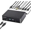 StarTech KVM konsolė StarTech KVM 2 prievadų USB-C KVM jungiklis