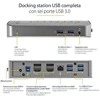 StarTech USB-C USB-A DOCK - HYBRID USB/3.0 DOCK DUAL 4K 60HZ HDMI/DP