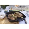 STAUB 40511-783-0 kvadratinė ketaus keptuvė su dviem rankenomis, 33 cm, juoda
