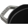 STAUB LA COCOTTE Ketaus puodas, ovalus, 8 ltr, grafitas