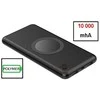 Platinet maitinimo blokas 10000mAh 2xUSB Wireless QI, juodas (44572)