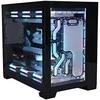 Stealkey Customs Lian Li O11D Mini Front MK2 D5 Distroplate - akrilinis - baltas
