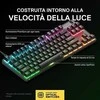 Klaviatūra su laidu SteelSeries Apex 9 TKL, US kalba, Juodos spalvos