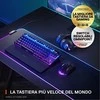 Žaidimų klaviatūra SteelSeries Apex Pro TKL, DE kalba, Juodos spalvos