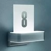 Steinel Sieninis šviestuvas, sieninis šviestuvas su judesio ir prieblandos jutikliu, „Bluetooth“, skaitmeninis l 820 led ihf connect antracito 12,5w / 858lm / aliuminio / 3000k / apačios viršus apšvietimas, numerių apšvietimas