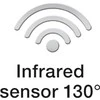 STEINEL IS 130-2 Infraraudonųjų spindulių judesio sensorius (juodas)