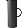 Stelton EM 77 termo ąsotis 1l matinė juoda